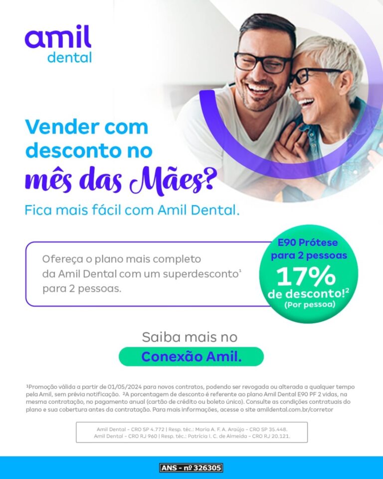 Amil dental dia das maes